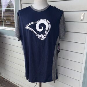 Los Angeles Rams NFL Team Apparel t-shirt.  New with tags.  XL.